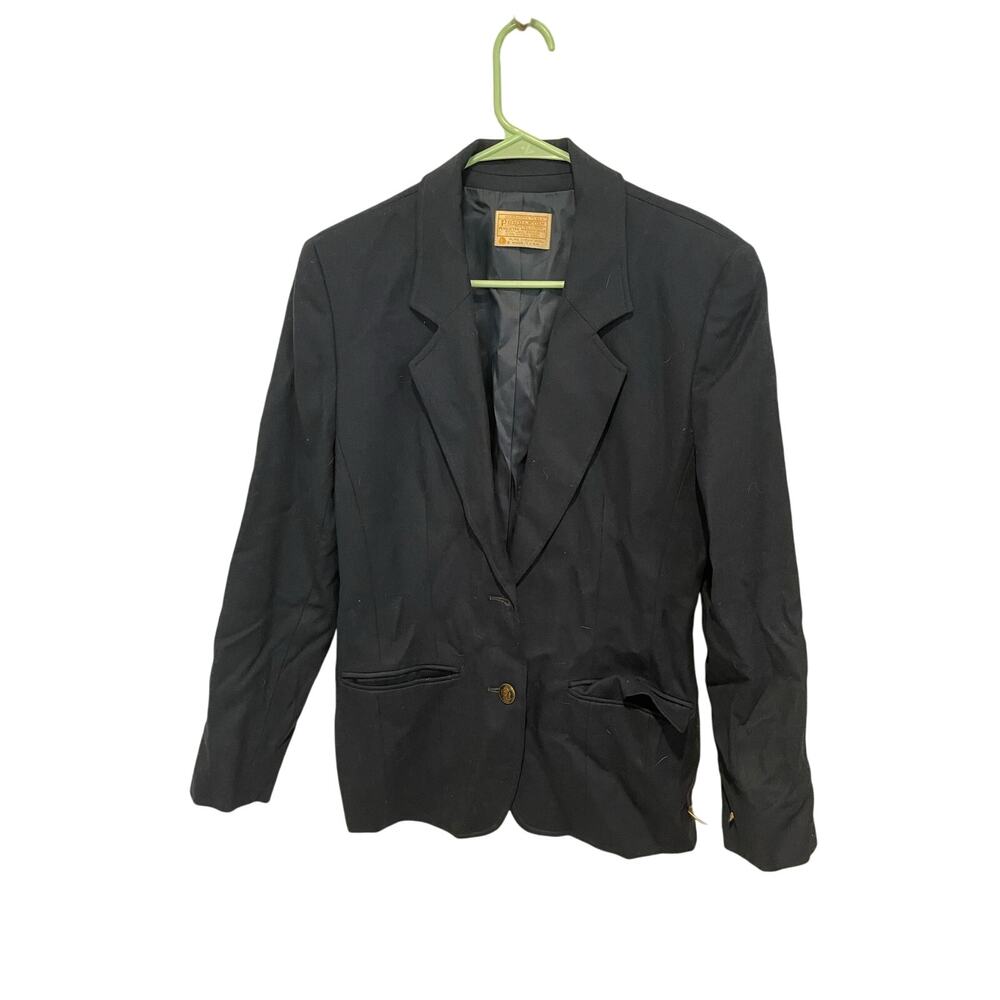Pendleton Vintage virgin wool navy blazer size 6